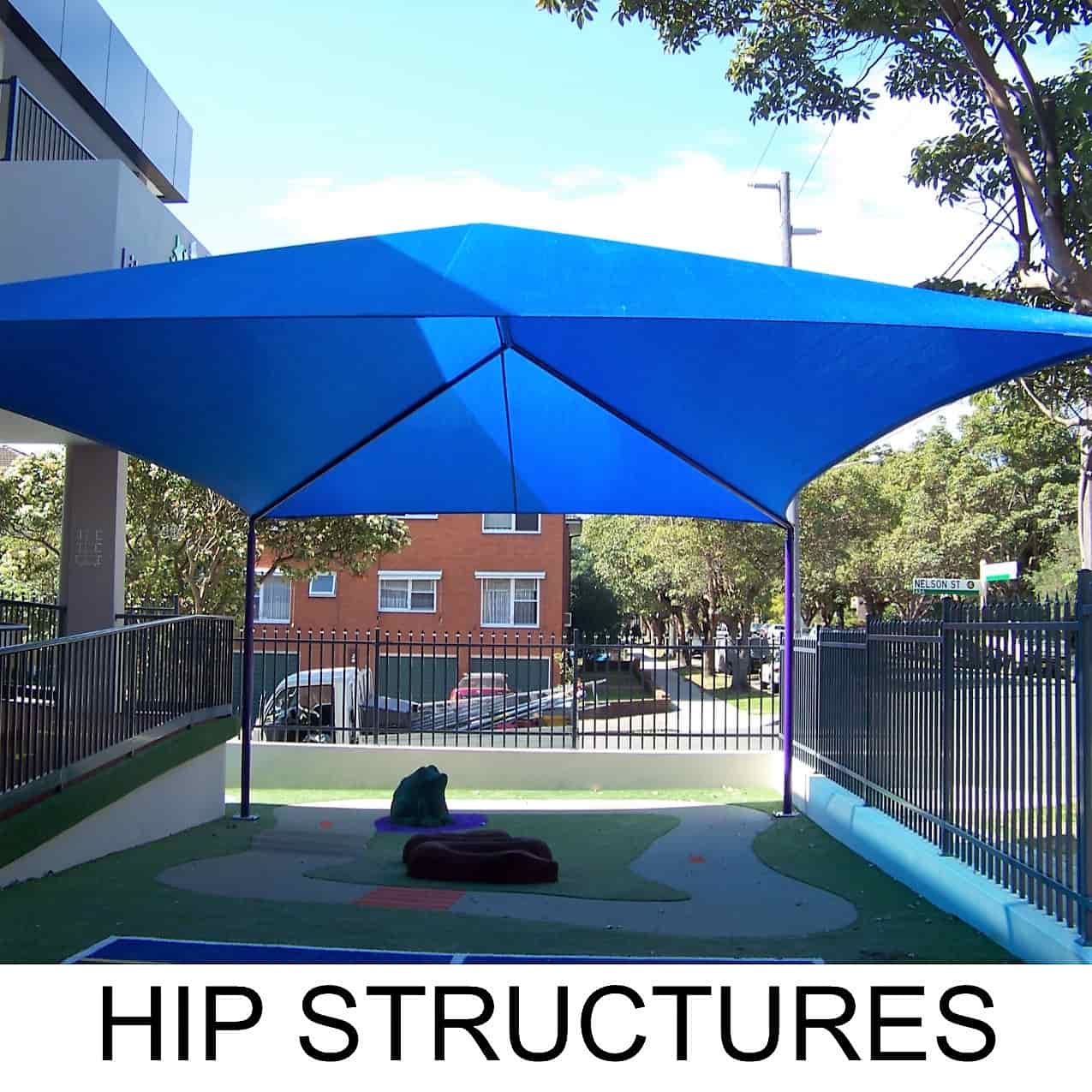 HIP SHADE STRUCTURES